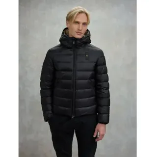 Blauer für Herren. 25WBLUC03086 Acton Kapuzenjacke schwarz (M), Lässig, Polyamid