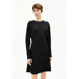 CALINAA KLEID | LENZINGTM ECOVEROTM Viskose-Mix - schwarz (M)