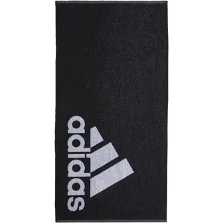 adidas Sporthandtuch 50 x 100 cm schwarz