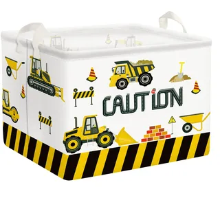 Clastyle Autos Kinder Wäschekorb Baby Spielzeug Aufbewahrungsbox | Faltbarer, Wasserdicht, Tragkraft 25 kg, für Kinderzimmer Badezimmer Schlafzimmer, für Bücher Spielzeug Kleidung