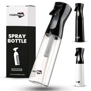 Marapon Sprühflasche 300ml mit Zerstäuberfunktion transparent