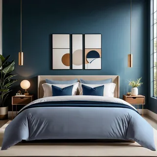 L'Essentiel Linge de Maison, Tonne Marie - Sky, Ranforce King Quilt Cover (FR) (IT), 100 % BAUMWOLLE RANFORCE, Blau, 240 x 220 cm - Blau