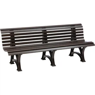 Blome Gartenbank BORKUM 4-Sitzer Länge 2000 mm - Braun