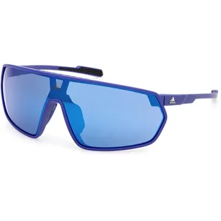 adidas Sport Sp0089 Sonnenbrille Matte Blue / Green Mirror