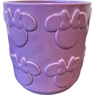 Disney Blumentopf Keramik Relief Minnie 14 cm