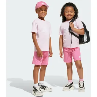 adidas Sportswear »LK BL T-SET 160« 2 Stk. für Kinder, zweiteilig, aus Baumwolle, pink