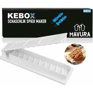 KEBOX Kebab Maker Schaschlik Grill Spieße Sticks Pressform Maker Fleisch Presse