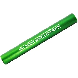 SNEG Staffelstab aus Aluminium mit Gravur Geschenk für Mitarbeiter, Motivation, Abschied, Amtsübergabe | Sport | hochwertige Gravur