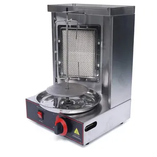 Dönergrill Hähnchengrill Gyrosgrill Vertikalgrill Drehgrill mit Drehspieß Elektro-/ Tischgrill für zu hause