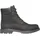 für Damen. TB18658A0011 Lederstiefel 6 Zoll schwarz (36 W), Wohnung, Schnürsenkel, Lässig