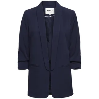 ONLY Damen ONLELLY 3/4 Life TLR NOOS Blazer, Evening Blue, 44