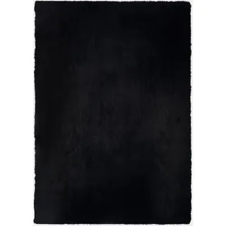 XXXL HOCHFLORTEPPICH Schwarz - 160x230 cm