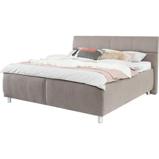 alina Stauraumbett »Maike« inklusive motorisch verstellbaren Lattenrost, wahlweise mit Matratze, braun