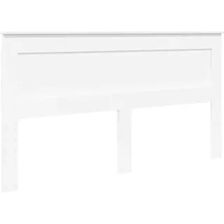 vidaXL Kopfteil mit Kopfteil Weiß 180 cm Holzwerkstoff - Weiß