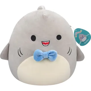 Squishmallows 19 cm (7,5") - Serie 18 - Gordon der Hai mit Schleife