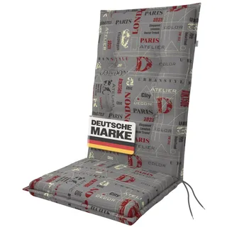 Gardissimo Hochlehner Auflage 120 x 50 x 8 cm grau 1 St.