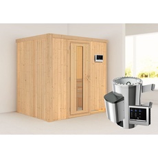 Bild von Sauna Fanja Fronteinstieg, 3,6 kW externe Stg.Easy Natur