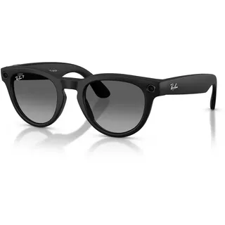 Ray-ban Headliner Meta Gen 2 Polarisierte Sonnenbrille - Matte Black - Polar Gradient Graphite - 50