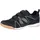 Unisex Hallenturnschuh schwarz grau 38 EU