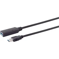 Bild S/CONN maximum connectivity USB-Typ C--Aktive USB-A Verlängerung, USB 3.0, 5Gbps, 30m (13-39485)