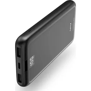 Hama Power Pack Performance 10 10000mAh 3 Ausgänge: USB-C, 2x USB-A Anthr.
