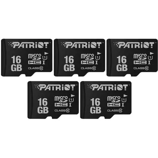 LX Series Micro SD Flash Speicherkarte 16GB - Packung mit 5 Stück