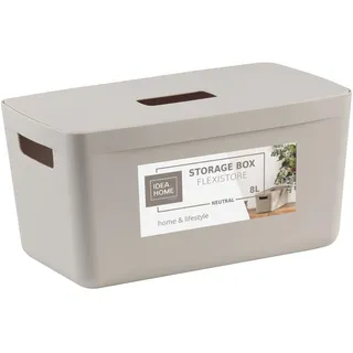 idea home Aufbewahrungsbox FLEXISTORE 8 L 1-tlg. natürliche Farbe
