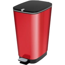 Bild Abfallbehälter Chic 45 Liter rot/schwarz