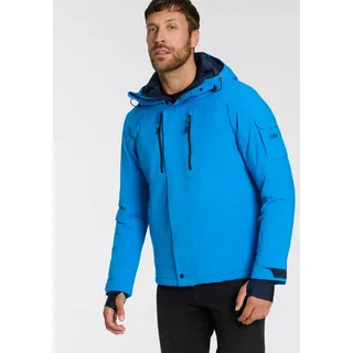 CMP Winterjacke CMP, Herren, Gr. 52, blau (royal blau), Obermaterial: 100% Polyester. Futter: 100% Polyester. Wattierung: 100% Polyester, Jacken Winterjacke, wind- und wasserabweisend, mit Kunstfaserpolsterung