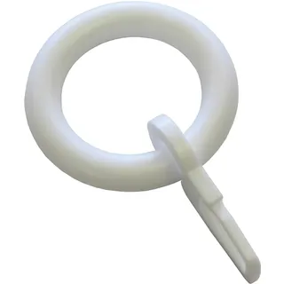 GARDINIA Scheibenstange 1-läufig Ø 6 mm 10 cm Weiß