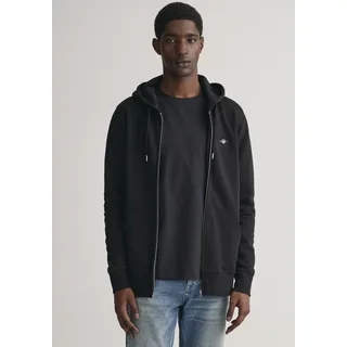 GANT Herren Sweatjacke - Schwarz 4XL