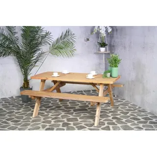 SenS-Line OSLO Picknick Set Holz Sitzgruppe Bierzelt Garnitur Sitz klappbar
