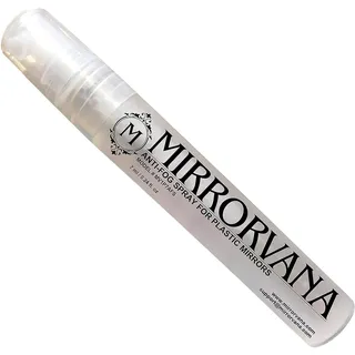 Mirrorvana Antibeschlagspray für Bad- und Duschspiegel - nebelfreie Reflexion für alle Spiegelarten, einfache Anwendung, 7 ml