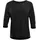 Damen Soft 4-arm DT111LS Yogashirt schwarz S
