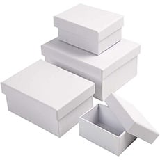 Bild Geschenkboxen-Set weiß