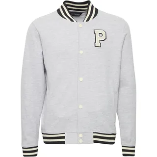 11 Project Collegejacke »Collegejacke PRValen« ohne Kapuze, grau