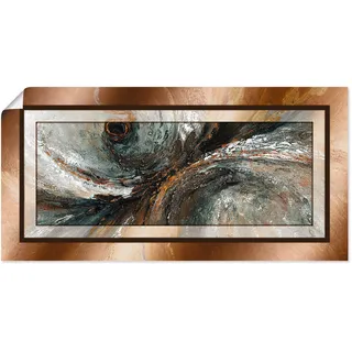 Artland Wandbild »Gold Abstrakt 2« Gegenstandslos 1 Stk. tlg. als Alubild, Leinwandbild, Poster in verschied. Größen, goldfarben