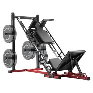 Vevor Beintrainer Beinpresse Hack-Squat-Maschine Schwarz