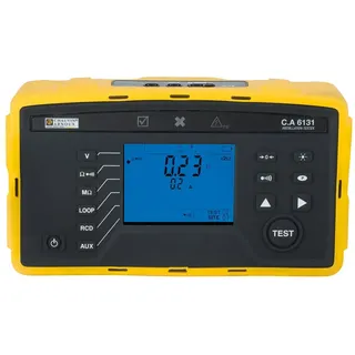 CHAUVIN ARNOUX C.A 6131 Installationstester VDE-Norm 0100