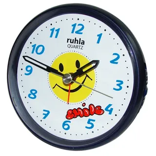 UMR UMR Kinderwecker Smile, mit schleichender Sekunde - Blau, Silber