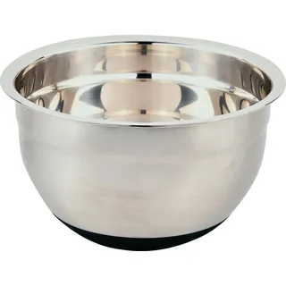 KESPER Rührschüssel Silber/Schwarz Ø 24 cm