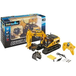 REVELL RC-Baumaschine Digger 2.0 CH RTR gelb (24924)