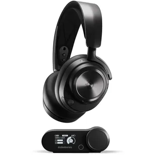 SteelSeries Arctis Nova Pro Wireless (Kabellos), Gaming Headset, Schwarz