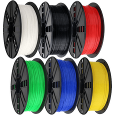 Bild Ampertec 3D-Filament Colorpack, 1.75mm, 4x1kg Spulen