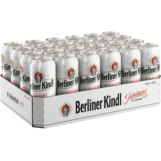 Berliner Kindl Jubiläums Pilsener, EINWEG 24x0,50 L Dose
