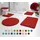 Badteppich Relax Rubin 120 x 70 cm