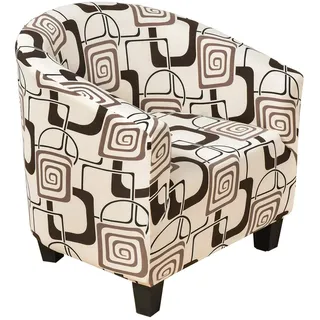 BEEK Armchair Cover Tub Chair Cover Armchair Cover Club Chair Cover Elastic Chair Cover