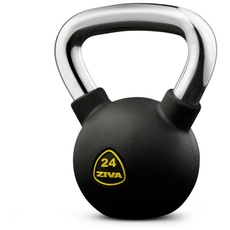 ZIVA Performance Kettlebell, Schwarz, 24 Kg