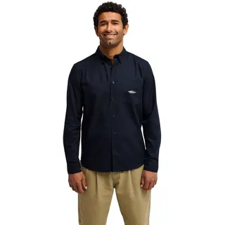 Langarmhemd QUIKSILVER "Diamond", Herren, Gr. S, US-Größen, schwarz, Obermaterial: 100% Baumwolle., Hemden Langarmhemd