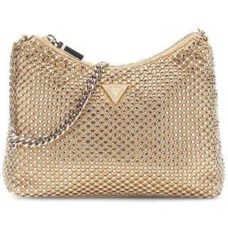 GUESS Schultertasche Zalina Top Zip Shoulder Bag Gold
